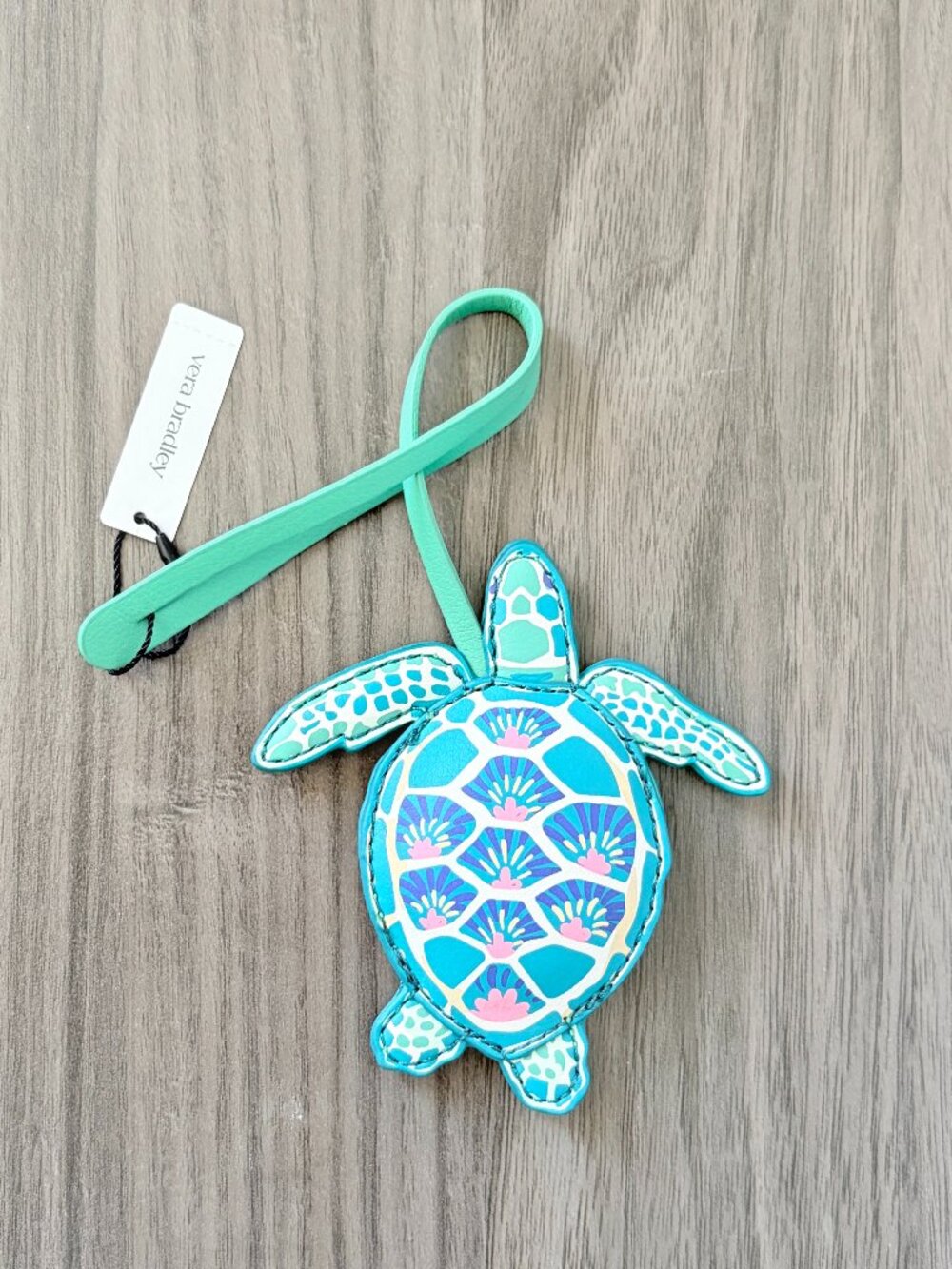 Vera Bradley Turtle Bag Charm